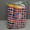 10x10x12in Extra Large Winter Warm Bird Nest for Cage, Hanging Bird Bed with Support Board, Comfortable Hideaway Sleeping Hammock House Hut Gift for Parrot Parakeet(Colorful Polka Dot Style)