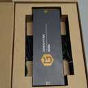 HDMI KVM Switch 4 Computers 2 Monitors with 3 USB3.0 Ports, 4K@60Hz Dual Monitor KVM Switch 4 Port for 4 PCs Share 2 Monitors, Support Button Switch, Adaptive EDID, 4 in 2 Out (Dark Gray)