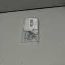 for Hyundai 5 Buttons Key fob Cover, Soft TPU Keys Protector Bling Key Fob Keychain for 2024 2023 Hyundai Ioniq 6 Grandeur GN7, KONA, Elanrtra, Santa Fe, Sonata, Tucson 2025, Silver Clear