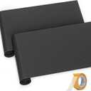 2Rolls 4x10FT Garage Floor Mat, Garage Floor Roll for Under Car, Golf Cart Parking Mat, Diamond Plate Rubber Motorcycle Mat, Non-Slip Floor Protector for Garage Warehouse Trailer