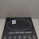 MOONSEA 20 Inch LED Flush Mount Ceiling Light Fixture with Remote Control