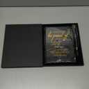 Glenmal 12 Sets Team Appreciation Gifts Bulk for Employee, A5 Leather Notebook with Pen, Holiday Party Favors Thank You Journals for Teacher Coworkers Staff(Black)