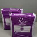 Poise Incontinence & Postpartum Pads for Bladder Leaks, 7 Drop Ultra Absorbency, Long Length, 78 Count, Packaging May Vary