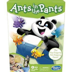 Hasbro Gaming Ants in The Pants Preschool Game for Kids Ages 3+, Fun Board Game for 2-4 Players 