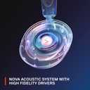 SteelSeries 61611 Arctis Nova 1P Gaming Headphones, Wired, Enclosed Type, Two-Way Microphone, Noise Canceling, Spatial Audio, Hi-Fi Sound, Adjustable, Black