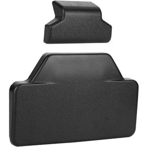 Motorcycle Back Cushion, CNC Rear Pad Saddlebag Trunk Passenger Backrest Accessory Motorcycle Backrest Pad Top Case Backrest Pad Fit for F8GS Black Motorcycle Backrest