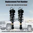 84176631 84977478 Front Shock Absorber Struts Assembly Magnetic Ride Control Suspension electric Automatic For 2015-2021 Cadillac Escalade Chevy Tahoe Suburban Silverado GMC Sierra 1500 Yukon XL