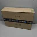 YASONIC Shower Caddy Hanging - Never Rust Shower Organizer - Aluminum Over The Head Caddy with 10 Hooks for Razor/Sponge - Rack with Soap Basket - Silver