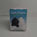 Extra Thick Large Bath Pillow with Neck,Back,Head Support for Bathtub, Spa, Soaking White(19''x15'')