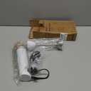 Bonsenkitchen Hand Blender, Immersion Blender with 2 Mixing Speed, Electric Portable Handheld Stick Mixer with Stainless Steel Blades for Soup, Smoothie, Puree, Baby Food, White