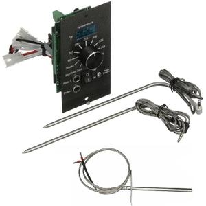 Grill Parts For Less Compatible Pit Boss Digital Control Board Upgrade Kit with Dual Meat Probe Capability