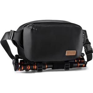 K&F CONCEPT Camera Sling Bag Crossbody Bag Waterproof Camera Shoulder Backpack DSLR/SLR/Mirrorless Camera Case