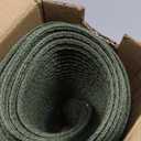SHACOS Round Placemats Set of 8 Washable 15 inch Round Table Mats Cotton Polyester Woven Braided Place Mats for Dining Table Wedding Party Decor (Olive Green, 8)