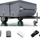 Pop Up Folding Camper Cover 7 Layers Top Tent Trailer Cover (Fits 10' to 12')