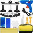 Sigoobal Dent Puller, Paintless Dent Removal Kit All-in-One Car Dent Puller Kit with Bridge Puller Dent Repair for Hail, Dings