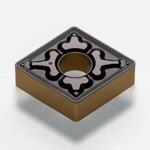 CNC Carbide Inserts CNMG432/CNMG120408-ZTM for Metal Lathe Turning Tools, TiN Coated Carbide Lathe Tools, Semi-Finishing chipbreaker Cutter, 10 PCS