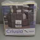 Criusia Large Storage Cubes - 13 Inch Heavy Duty Fabric Storage Bins for Shelves Closet, Cube Organizer - 8 Pack Collapsible Cube Storage Bins Baskets for Organizing Clothes Blankets Toys (Beige)