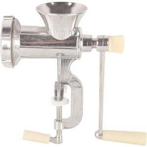 Manual Meat Grinder with Tabletop Clamp, Cast Iron Heavy Duty Sausage Maker, Food Processor for Home Use Fast and Effortless for All Meats
