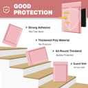 Famagic Bubble Mailers 6x10 Inch 100pcs Light Pink Shipping Bags, Chic Packaging Bags For Small Business, Colored Padded Mailing Envelopes, Opaque Matte Self Seal Bubble Poly Mailers Bulk #0