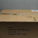 SYBO Commercial Grade Stainless Steel Bain Marie Buffet Food Warmer Steam Table for Catering and Restaurants, Good for Parties Buffet Servers and Warmers, 3 Sections with Tap, Sliver