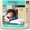 Bambo Nature Overnight Baby Diapers (Size 3 to 6), Size 5, 88 Count