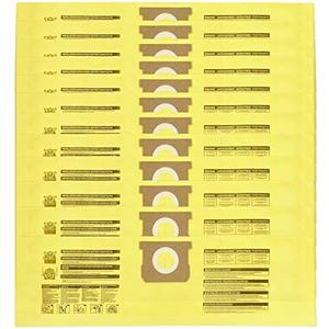 10 Pack 91964 Type D Vacuum Filter Bags Compatible with Shop-Vac 10-14 Gallon Vacuum, Replacement 9196400 9196433 High Efficiency Dust Collection Bag