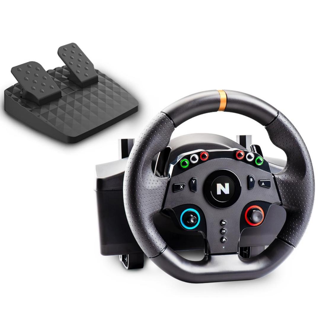 Nitho Drive Pro ONE V24 Gaming Racing Wheel and Pedals, 270 Degree Steering Wheel for PC, PS4, Xbox One, Xbox Series X/S, Switch, Driving Car Simulator - for Arcade Games Only