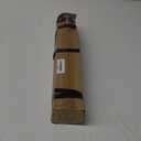 CorkLatta Matte Black Shower Curtain Rod, 1 Inch Diameter Stainless Steel Adjustable Spring Tension Rods 32 to 80", with Holders, Anti-Slip, Curtain Rods No Drilling(1 Pack)