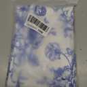Floral Table Runner,Blue Flower Table Decoration Chinoiserie Dinner Table Decoration for Home Living Room Kitchen Dining Room Party Indoor Outdoor 13x70in