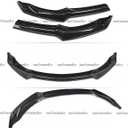 2Pcs Front Bumper Lip Compatible with BMW F80 M3 F82 F83 M4 2015-2020 CS-Style, Fits for 2015 2016 2017 2018 2019 2020, Air Dam Lower Chin Spoiler Splitter(Carbon Fiber Pattern)