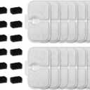 12 Packs Cat Water Fountain Filter Replacement Compatible with Dockstream Cat Water Fountain PLWF005/PLWF115/PLWF105/PLW106/PLWF116/PLWF305,Replacement Filter with Pre-Filter Sponge