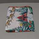 XCHI Christmas Gnomes Truck House Christmas Trees Tablecloth Rectangle Winter Table Cloth Washable Table Covers for Indoor Dining Home Party Xmas Decorations 52x70 Inch