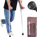 2 Folding Forearm Crutches for Adults, Knee Patients, Mobility Aid for Children, Adults and Seniors, Crutches for Adults