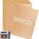 Air Fryer Liners Disposable, 200 Pcs Parchment Paper Sheets Compatible with Emeril Lagasse 26 QT Extra Large Air Fryer, Air Fryer Accessories for Emeril 26 Qt Toaster Oven