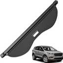MIALUTY® Cargo Cover for 2013-2018 Ford Escape Retractable Trunk Cover Escape Accessories Anti-Peeping Anti-Theft Privacy Screen,Trunk Luggage Shield Shade Carbon Fiber Texture