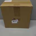 4 Pcs Lip Stained Glass Lamp Shade, Tulip Shades to Cover Ceiling Lights, Ceiling Fan Light Cover, Blue and White Colored Light Fixture Replacement