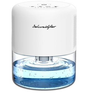 Dehumidifier for Home Small Quiet Dehumidifiers for 44OZ Water Tank Auto Defrost and Shutoff 10 Colors Light 4 Timer Options 3 Modes Portable Dehumidifiers for Bedroom Bathroom Closet RV
