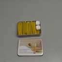 20 Minute Mini Candles Set,2.6 Inch Small Bees Wax Taper Meditation Candles 40Pcs,Candles Smokeless,Dripless for Home,Womens Gifts Yogas-Yellow