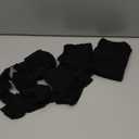 L'eggs Silken Mist Silky Sheer Women's Tights, Control Top, Sheer Toe (A, Jet Black (Pack of 3))