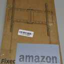 HOME VISION Heavy Duty Fixed TV Wall Mount for Most 32-86 Inch Flat TVs, Max VESA 600X400mm up to 165lbs Fits 16/18/24 Inch Wood Studs, Universal Low Profile Wall Mount TV Bracket, Space Saving HV8601