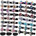 32PCS Sparkling Crystal Stone Braided Hair Clips for Women Seamless Hair Ties Short Hair Clips Duckbill Clip Braided Hair Clip for Ladies and Girls Crystal Stone (16PCS+16PCS)