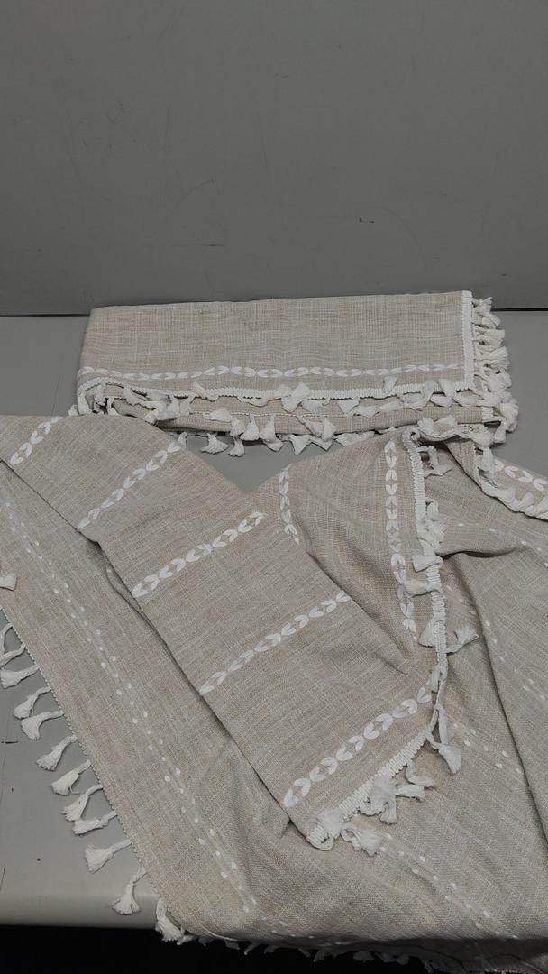 2 Pcs, Linen Tablecloths, Size 26x35