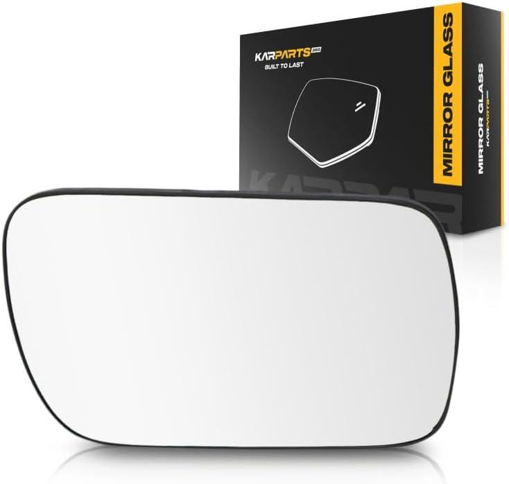 For Toyota Avalon 2000 01 02 03 2004 Mirror Glass Driver Side | Flat Glass Type | Heated | w/Backing Plate | Replacement For 87961AC020