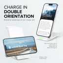 Wireless Charging Station, 3 in 1 Fast Wireless Charger Stand for Multiple Devices Apple Watch Ultra Series 11 10 9 8 7 6 SE 5 4 3 2, iPhone 17 16 15 14 13 12 11 Pro Max/Plus/Air/X/XS/XR/SE, Airpods