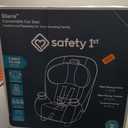 Safety 1st Ellaris 3-in-1 Convertible Car Seat, Slim Fit Design, Rear & Forward-Facing, 5-Position Headrest, 3-Across Fit, Travel-Friendly with Machine-Washable Seat Pad, Smokey Haze, Mfg Date: 05/02/26
