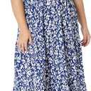 London Times Women's Easy Feminine Versatile Smocked Waist Ruffle Neckline, 20W