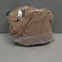 CHICME Women Built-in Bra Tank Tops Sleeveless Casual Shirts Racerback Ribbed Fitted Tank Tops (Medium, Khaki)