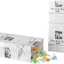 Bag Tek 2 Lb Disposable Lunch Bags, 100 Sturdy Take Out Bags - Flat Bottom, Microwavable, Newsprint Design Paper Bags, Freezable, Great For Restaurants, Cafes, And Bakeries - Restaurantware