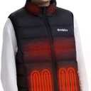 Kids Heated Vest with Battery Pack - 7.4V Rechargeable Lightweight Heated Vest, Boys Girls Electric Heated Coat, Large