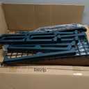 Bstrip Indoor Greenhouse with Grow Lights, 4 Tier 27.2" L19.9" W61.8" H Mini Greenhouse with Zippered PVC Cover for Seed Starting Trays, Dimmable 2FT 60W Plant Light for Indoor Plants with Timer